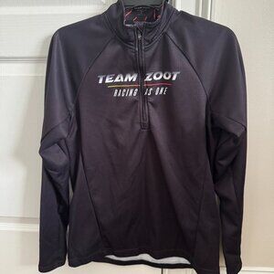 WOMENS LTD RUN THERMO HALF ZIP, size Large
